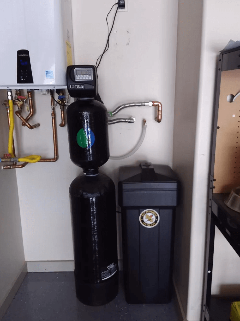 whole house filtration and softening system